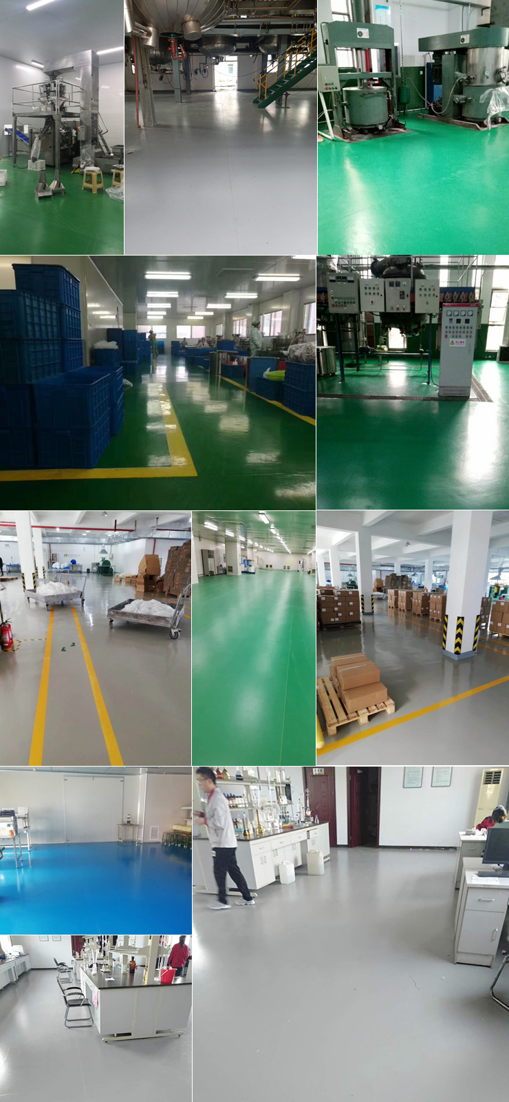 工廠廠房車間地板地坪，實(shí)驗(yàn)室地面地板，凈化車間地面地板鋪裝PVC塑膠地板材料